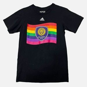 Adidas Orlando City Soccer Pride T Shirt Size Small